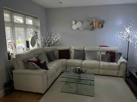 Photo of free Leather Sofa (Ruislip UB10) #2