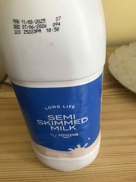 Photo of free Five bottles of milk (High Wickham TN35) #1