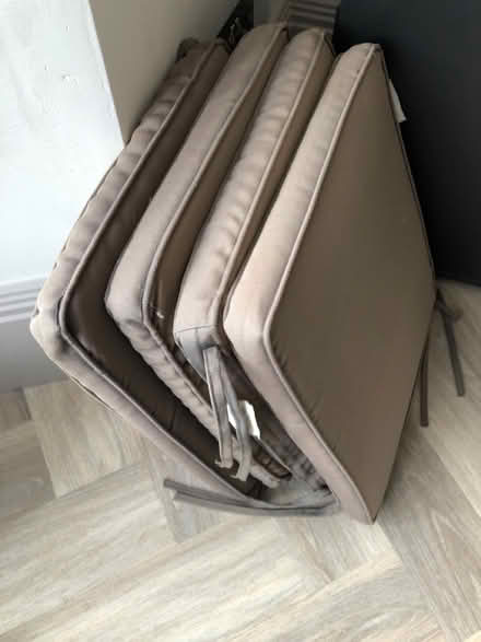 Photo of free Cushions for outside chairs (Sk8 5lz) #1