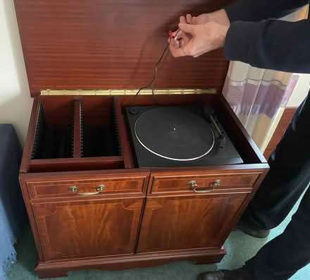 Photo of free Hifi unit with lifting top (Dunblane FK15) #1