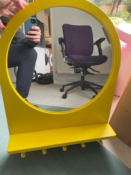 Photo of free Ikea mirror with clothes pegs (Teddington TW11) #1