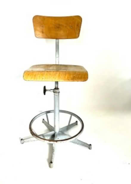 Photo of old architect's draughting chair / draughtsman chair (Stainton CA11) #2