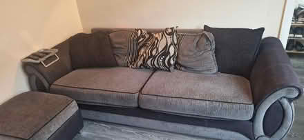 Photo of free Black and Grey Sofa (Ng19 8su) #2