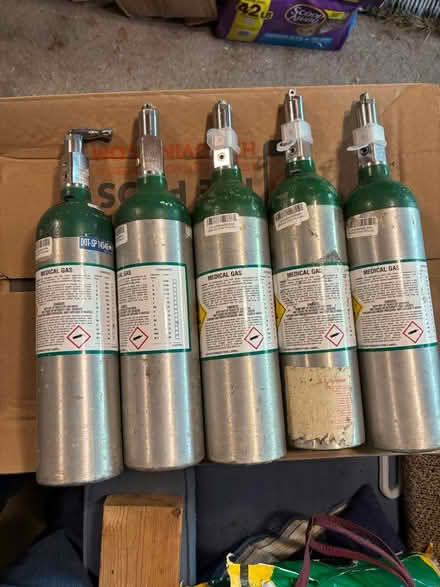 Photo of free Oxygen tanks (Simsbury) #4