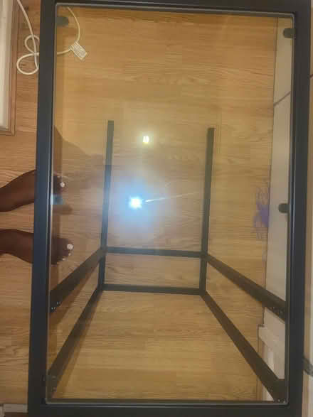 Photo of free Glass side table (Woking, GU22) #2