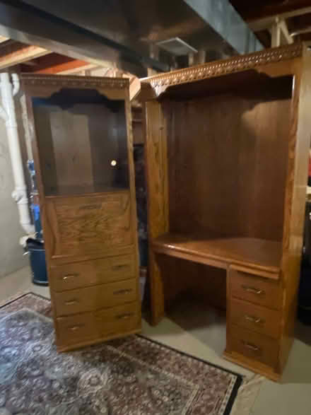 Photo of free Hand-crafted wood cabinets (Deerfield, Illinois) #1