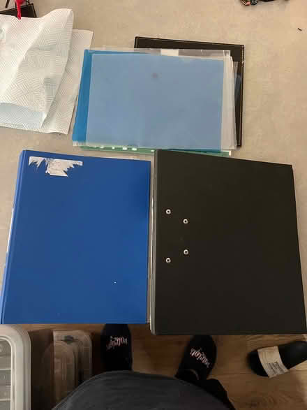 Photo of free Binders with inserts (Leith EH6) #1