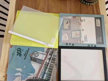 Photo of free Plastic folders & photo frames (Sturdee Road) #1