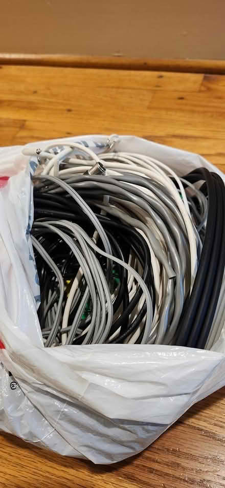 Photo of free Assorted cables/ wires (Cap Hill 20002) #1