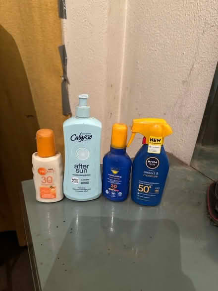 Photo of free Sun cream and stuff (Birkenhead CH42) #1