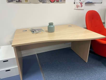 Photo of free Large wave style desk (Govanhill, G42) #1