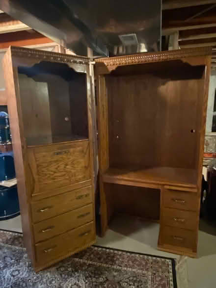 Photo of free Hand-crafted wood cabinets (Deerfield, Illinois) #2