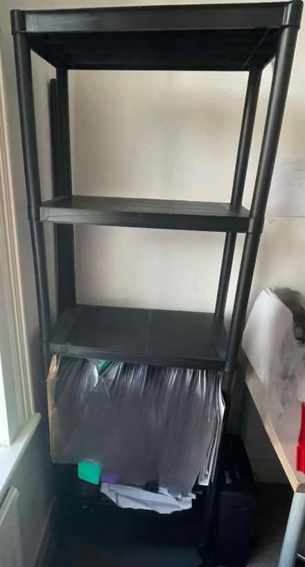 Photo of free Plastic bookcase, 4-tier (St Margarets TW1) #1