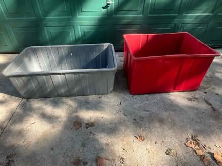 Photo of free 2 Large, heavy duty containers (Farmington and Eleven Mile Rds) #1