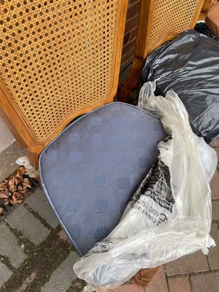 Photo of free Solid Wood Dining Chairs x3 (Epping CM16) #2