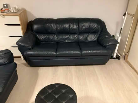 Photo of free Leather Sofa x 2 (Kingston KT2) #2