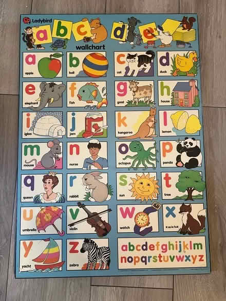 Photo of free ABC wall hanger (Weston) #1