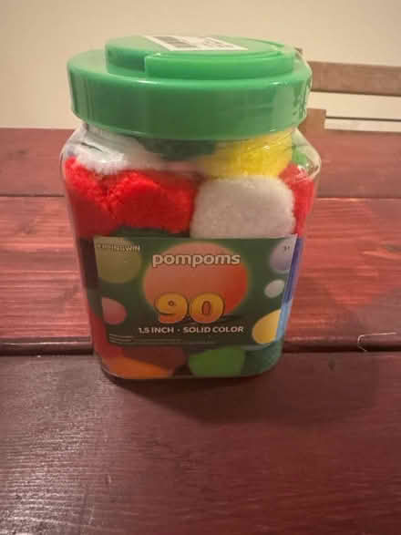 Photo of free 1.5 inch crafts pom poms (Bedstuy, Brooklyn) #1