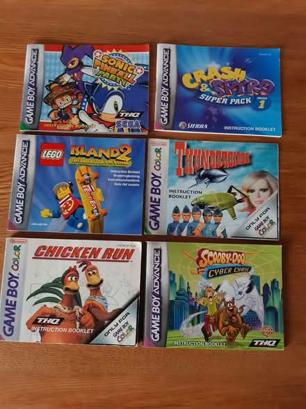 Photo of free Gameboy booklets - Not games (Great Mole Wood SG14) #1
