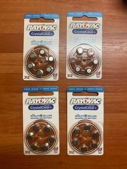 Photo of free Rayovac hearing aid batteries (Whinfield DL1) #1