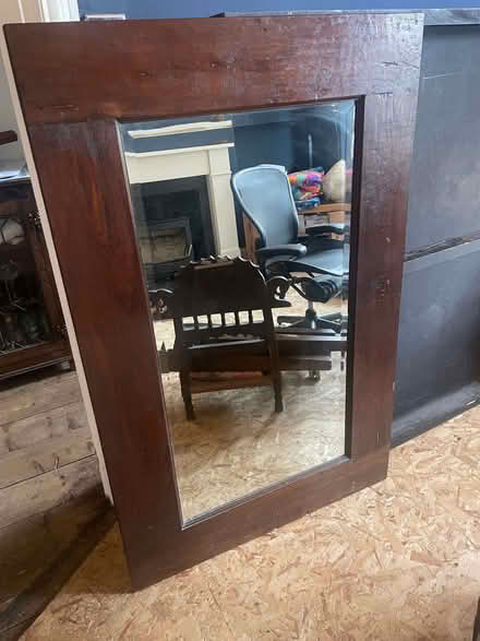 Photo of free Large reclaimed teak mirror (Bear Flat) #1