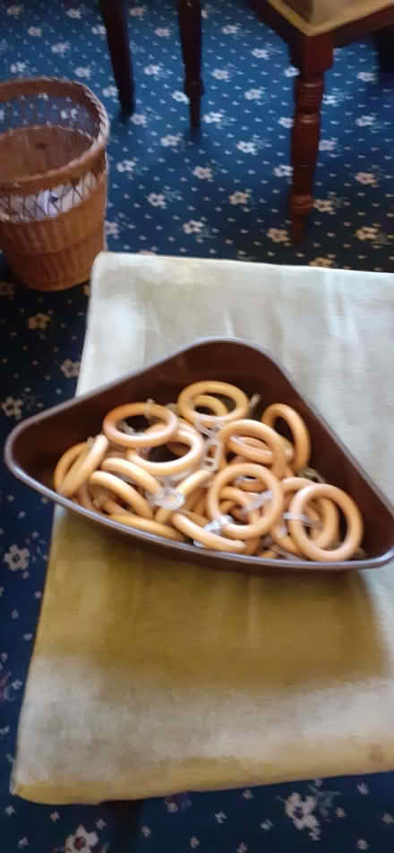 Photo of free Wooden curtain rings (Scrooby DN10) #1