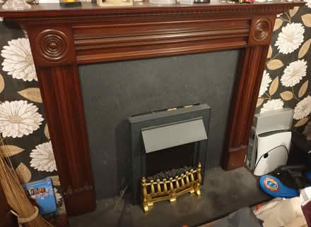 Photo of free Fire surround Hearth &electric fire (Caernarfon LL55) #1
