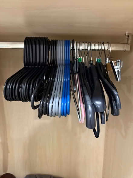 Photo of free Numerous clothes hangars (20+) (Clerkenwell EC1M) #1