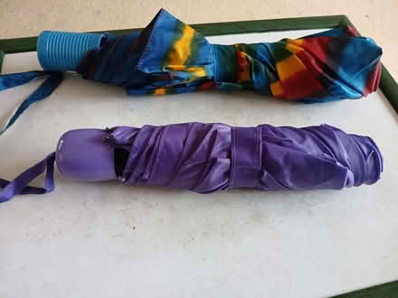 Photo of free Two folding umbrellas (Minster Lovell OX29) #1