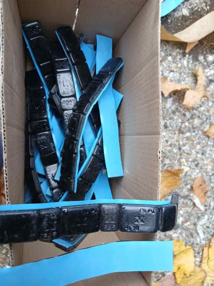 Photo of free Alloy wheel motorcycle balance weights. Self adhesive. (Wargrave RG10) #1