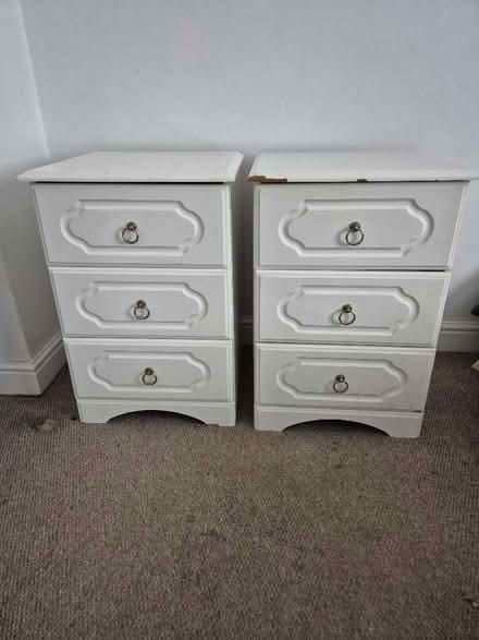 Photo of free A pair of bedside tables (Bestwood Park Estate NG5) #1