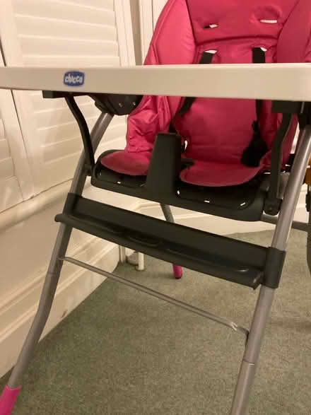 Photo of free Highchair - folding - pink (Eltham, SE9) #3