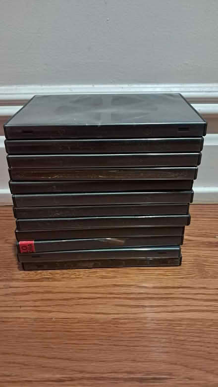 Photo of free Roughly 200 black dvd cases (Upper West Side) #1