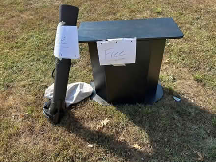 Photo of free Desk, tv stand (174 Christina Marie Drive) #1