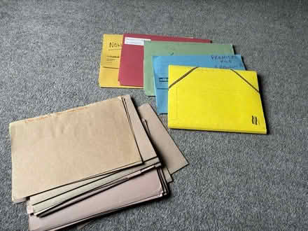 Photo of free Document wallets. (Frizinghall BD9) #1