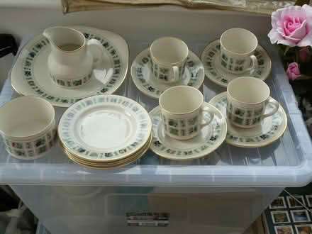 Photo of free Royal Doulton china Tapestry design (TC1024) part tea set (Kempsey WR5) #1