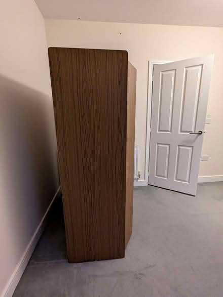 Photo of free Large sturdy cupboard - dark brown (Stechford B33) #3