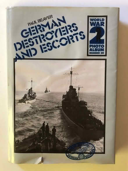 Photo of free Book on German Destroyers (Burridge PO15) #1