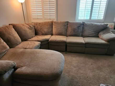 Photo of free Sectional couch (Rancho Cucamonga) #1