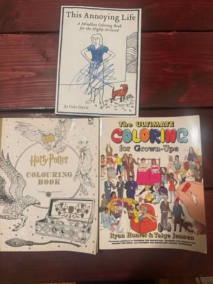 Photo of free Colouring Books for adults (unused) (Bedstuy, Brooklyn) #1