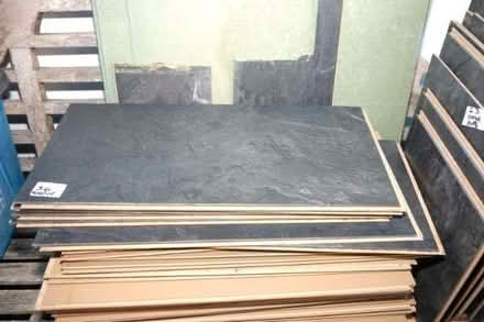 Photo of free Laminate floor tiles - Slate-effect (Witherslack LA11) #2