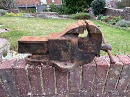 Photo of free Vintage Record No.23 quick release engineers/mechanics bench (Eastbourne BN20) #3