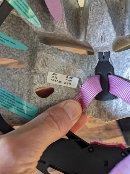 Photo of free Cycle helmet and gloves (Fareham PO16) #2
