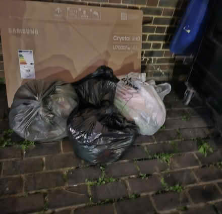 Photo of free First come first served. Black Bags (SE1) #1