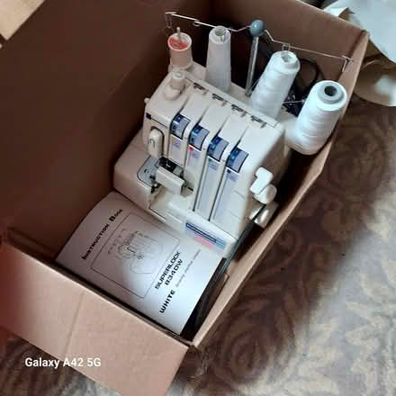 Photo of free White Serger machine (Orlean) #1