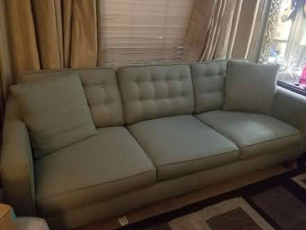Photo of free Rowe Ross Couch in Sage (Sunnyvale Down Town) #1