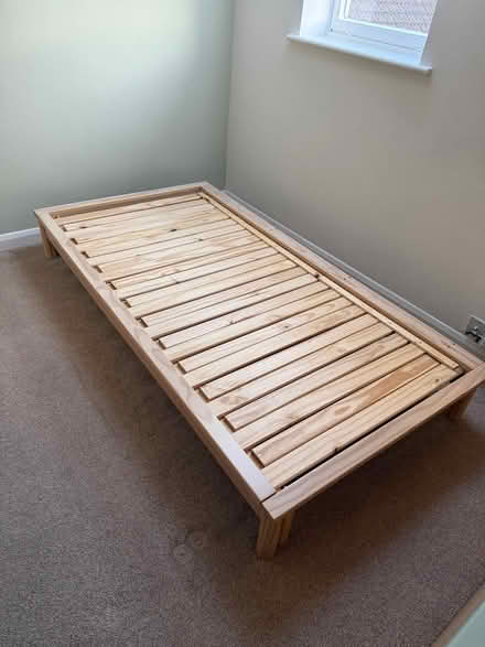 Photo of free Extendable bed frame (Willen Park MK15) #1