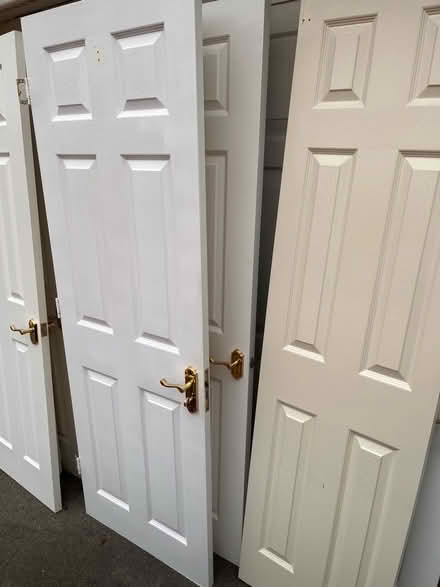 Photo of free White wooden doors (Mansfield NG18) #1