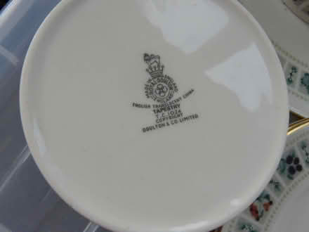 Photo of free Royal Doulton china Tapestry design (TC1024) part tea set (Kempsey WR5) #2
