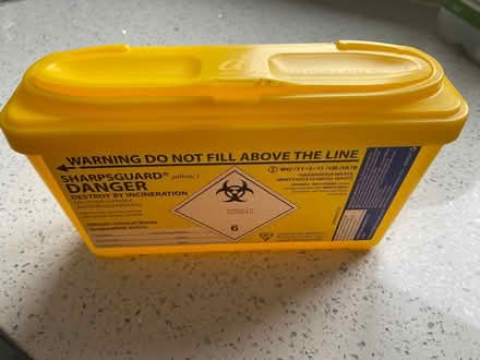 Photo of free Sharps box (Cheshunt EN7) #2